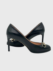 Gucci Horsebit Pump EU 38 Schwarz