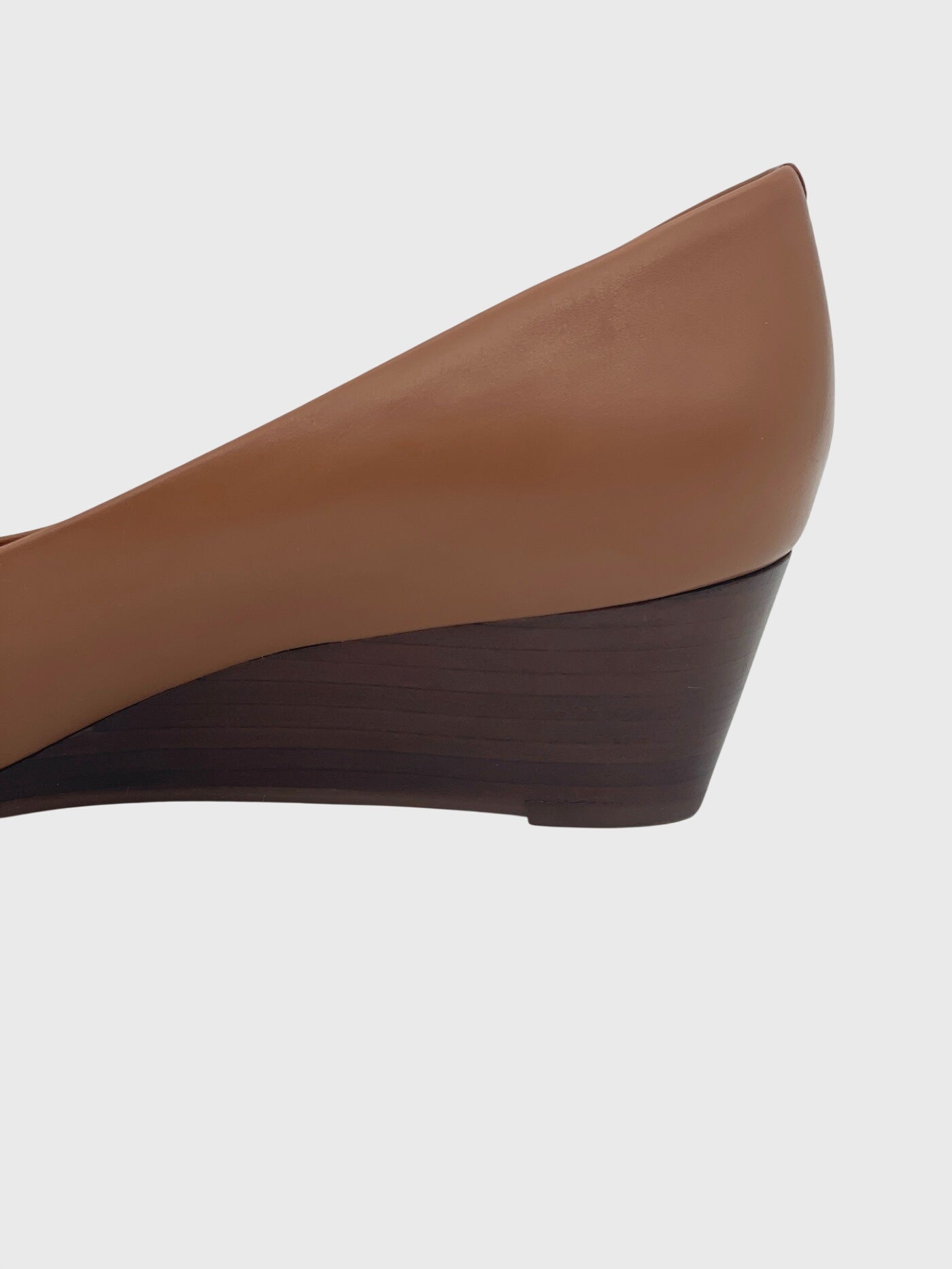 Tory Burch Gabriel Wedge Pump EU 39 Braun - Image 6
