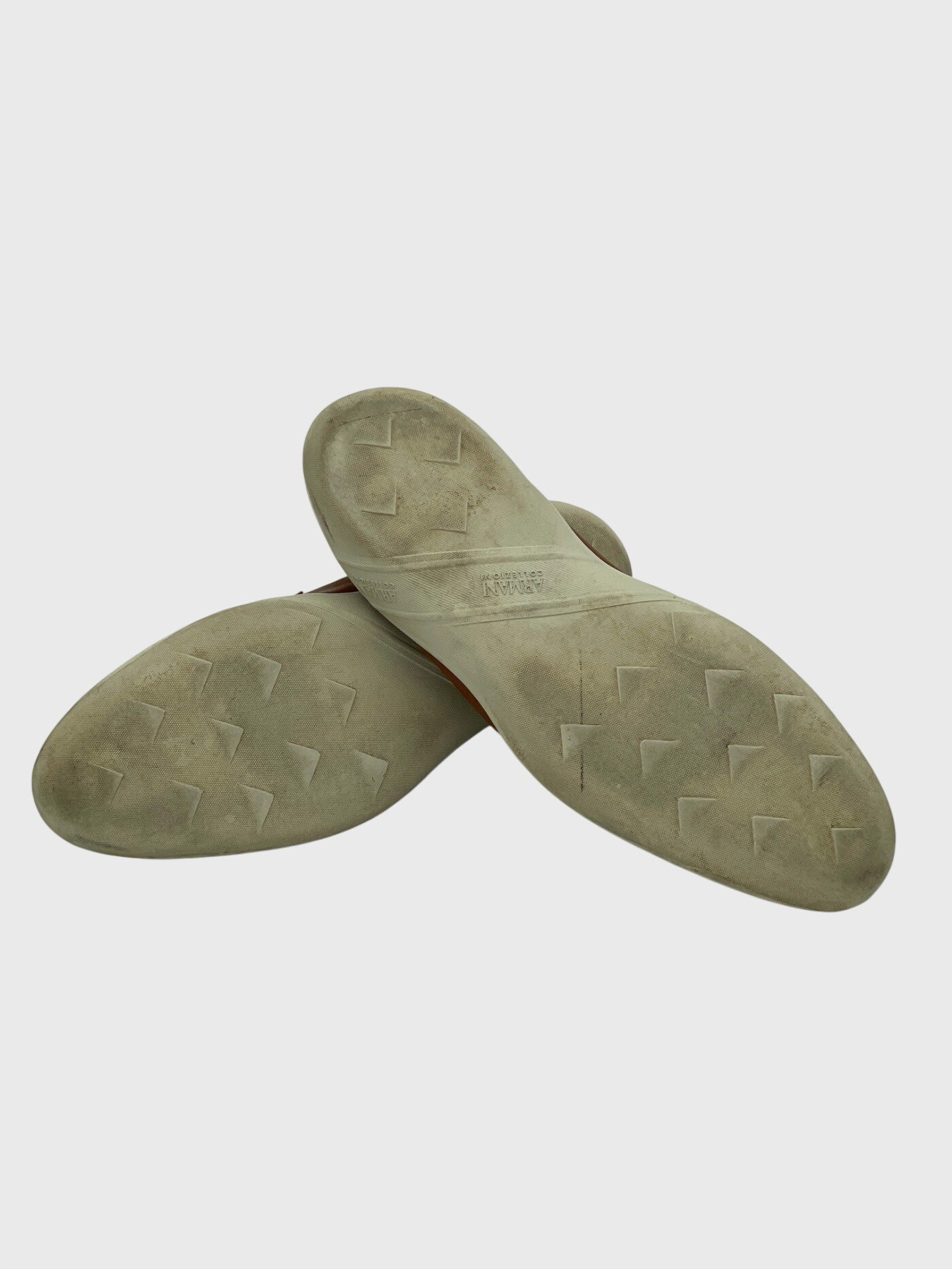 Armani Collezioni Smooth Leather  Loafer EU 41 Braun