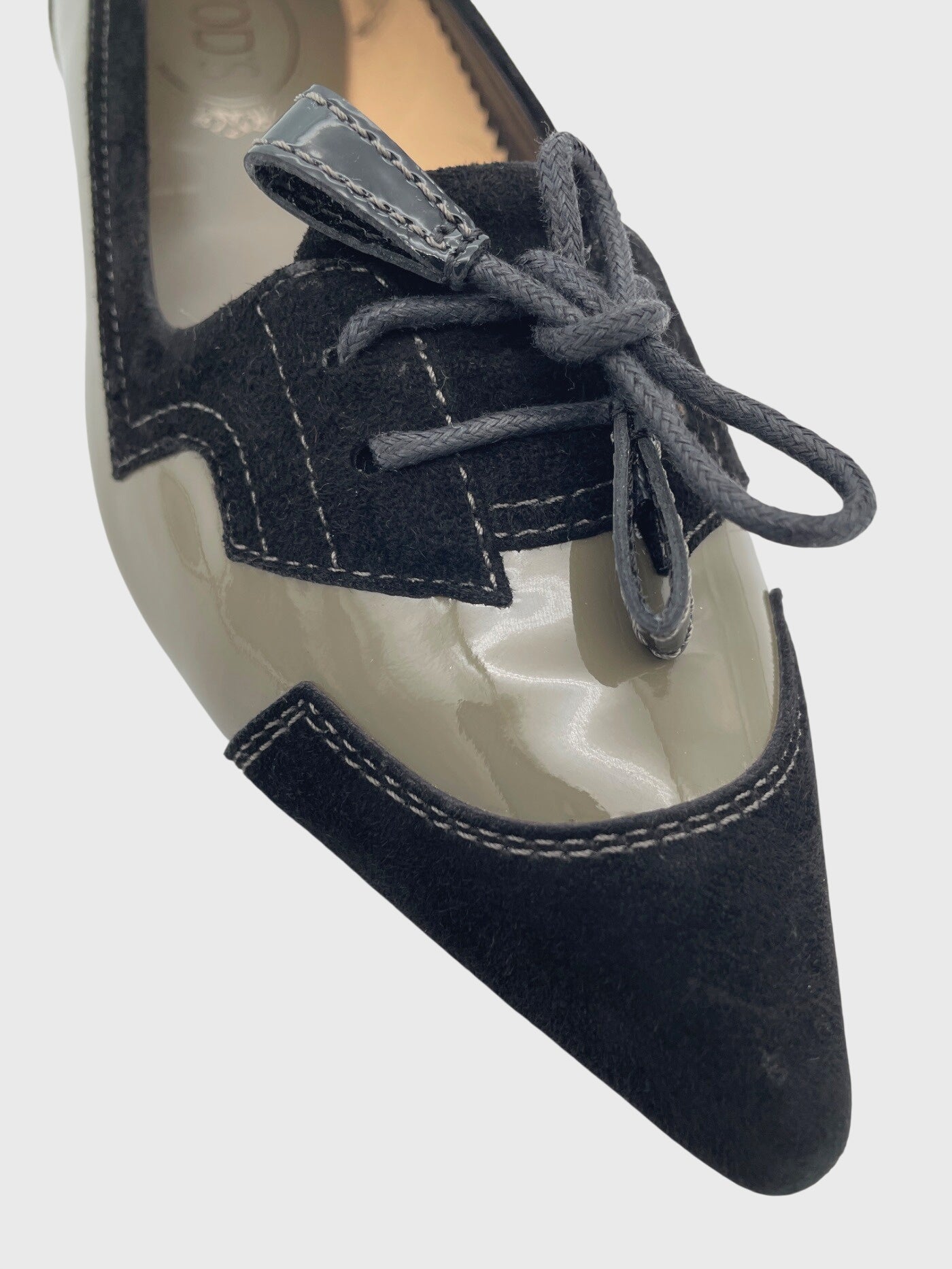 Tod's Pointed-Toe Flat Ballerina EU 37 Mehrfarbig
