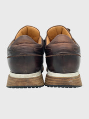 Santoni Enlight Low Top Sneaker EU 41.5 Braun