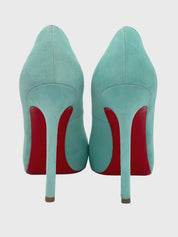 Christian Louboutin Very Privé 120 Pump EU 36.5 Blau