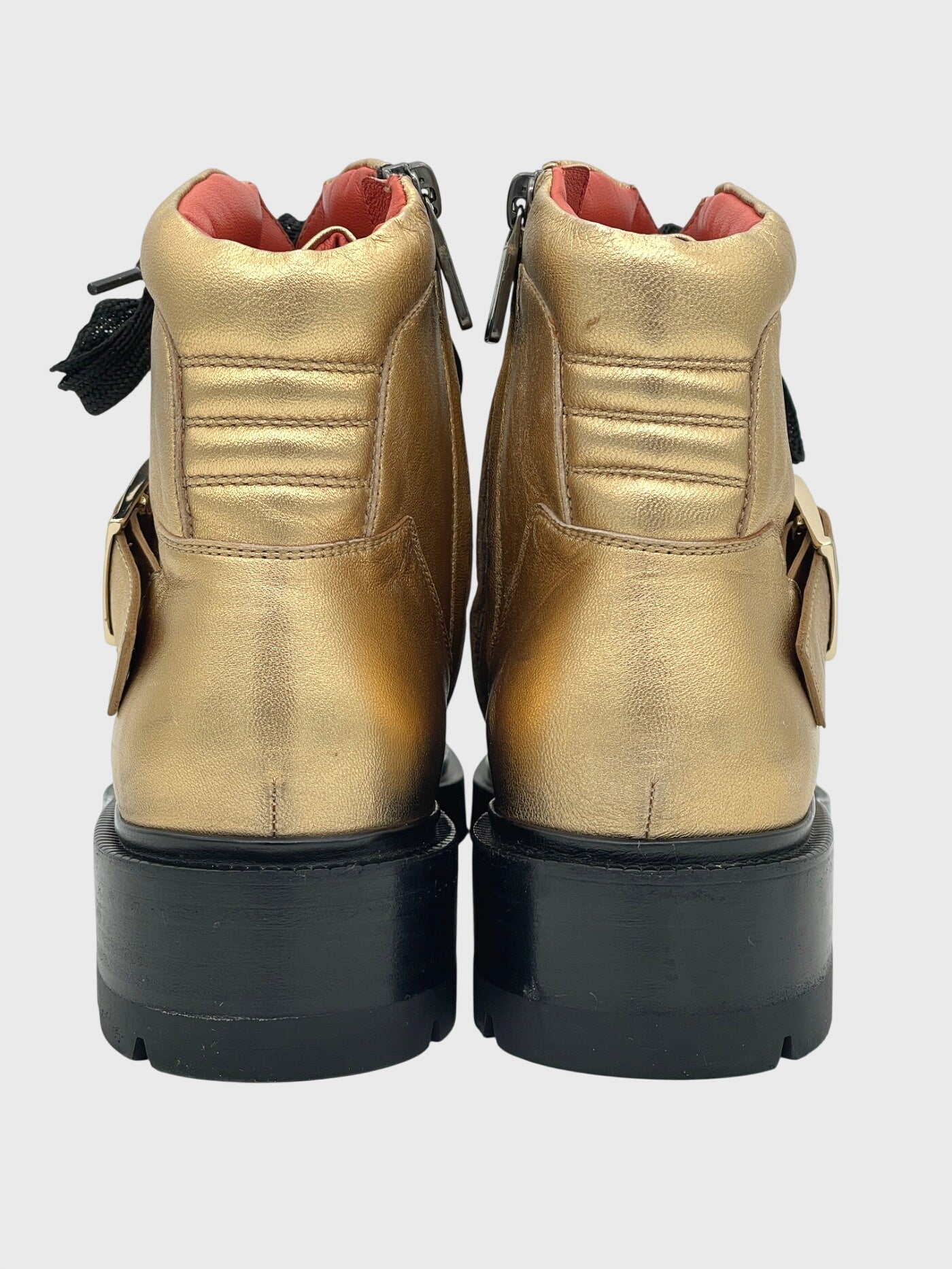 Santoni Mountain Ankle Boot EU 37 Metallic