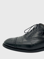 Alden 909 Medallion Perf Tip Bal Oxford EU 44.5 Schwarz
