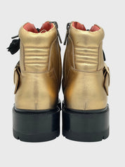 Santoni Mountain Ankle Boot EU 37 Metallic