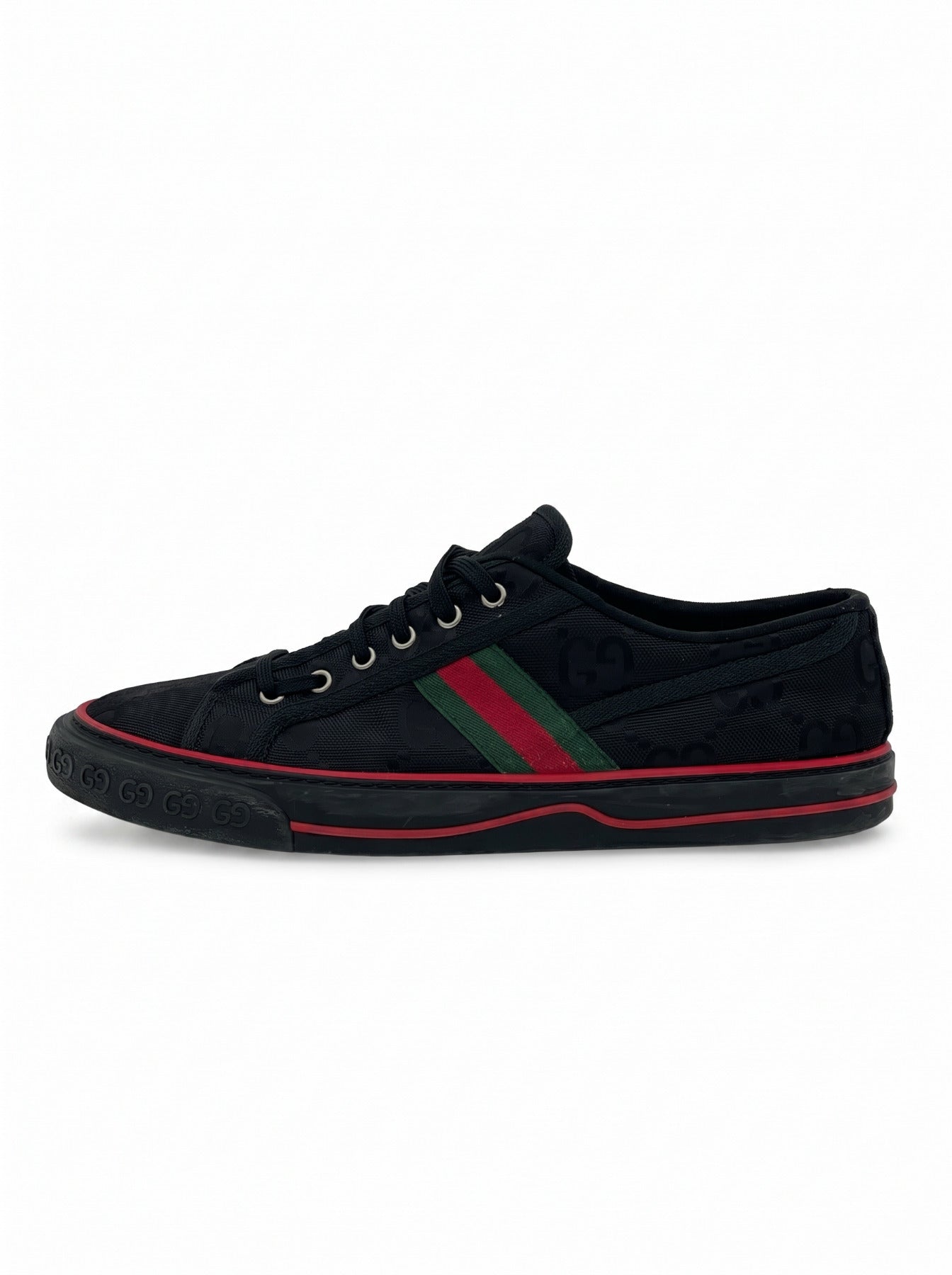 Gucci Tennis 1977 Low Top Sneaker EU 45 Schwarz
