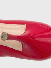 Miu Miu Pointed-Toe Patent Pump EU 37 Rot