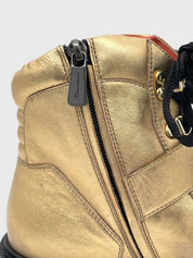Santoni Mountain Ankle Boot EU 37 Metallic