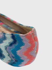 Missoni Chevron Ballerina EU 39 Mehrfarbig