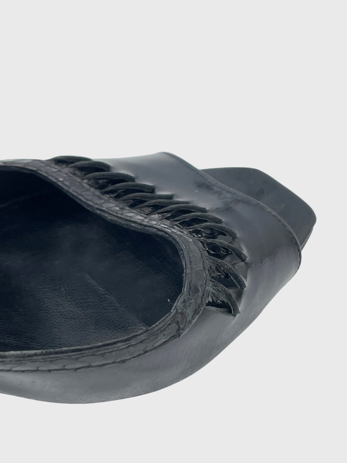 Versace Medusa Mule Pump EU 36.5 Schwarz