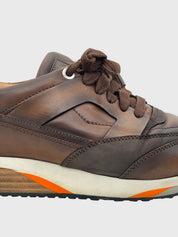 Santoni Enlight Low Top Sneaker EU 41.5 Braun