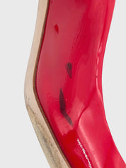 Miu Miu Pointed-Toe Patent Pump EU 37 Rot