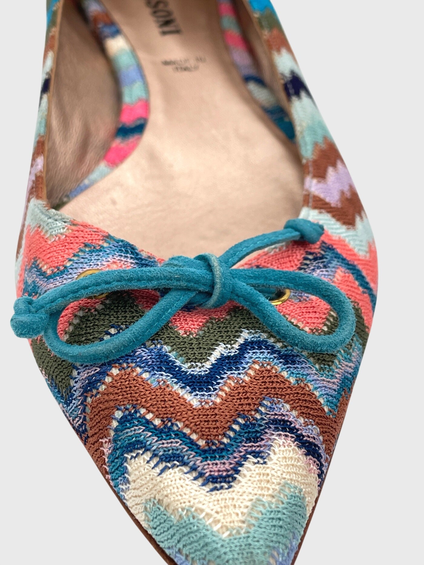 Missoni Chevron Ballerina EU 39 Mehrfarbig