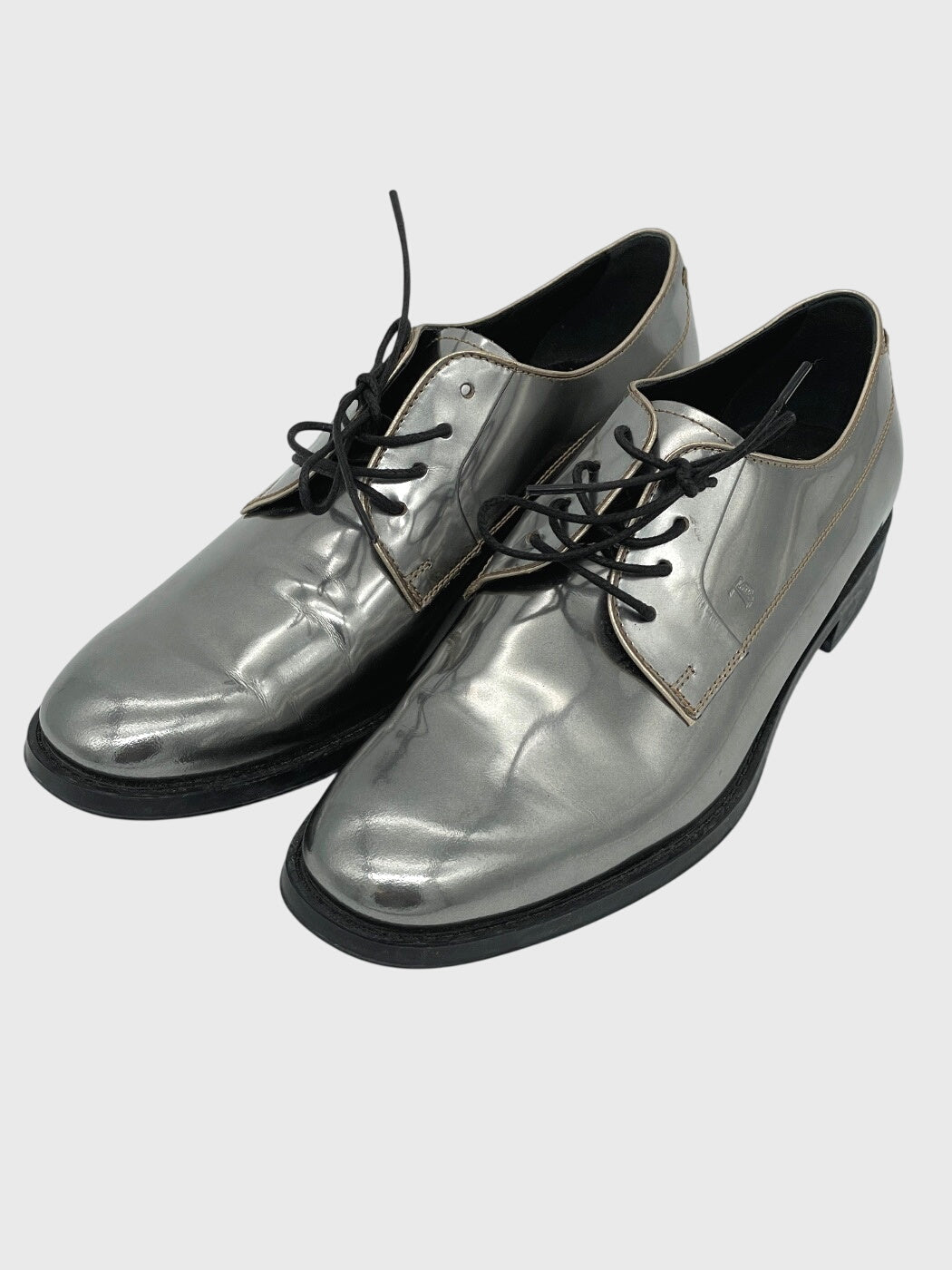 Tod's Francesina Derby EU 37 Metallic - Image 3