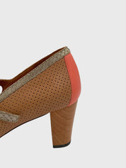 Chie Mihara Mary Jane Klassischer Pump EU 41 Braun