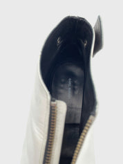 Isabel Marant Leder Ankle Boot EU 39 Weiß
