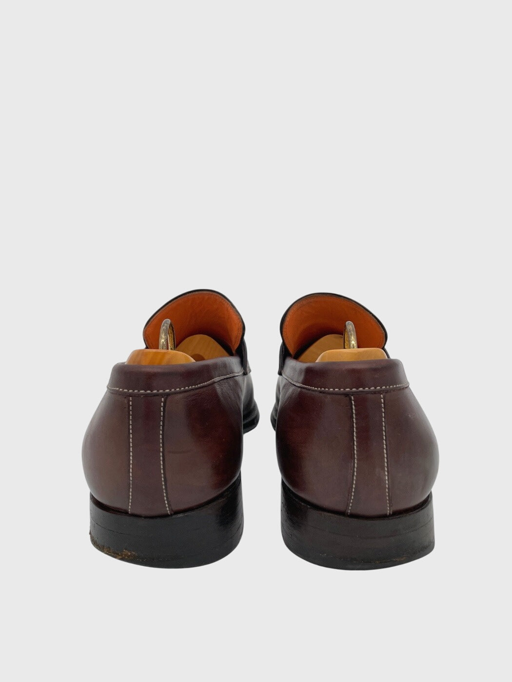 Santoni Carlos Penny Loafer Loafer EU 43.5 Braun