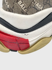 Gucci x Balenciaga "The Hacker Project" Triple S Low Top Sneaker EU 43 Mehrfarbig