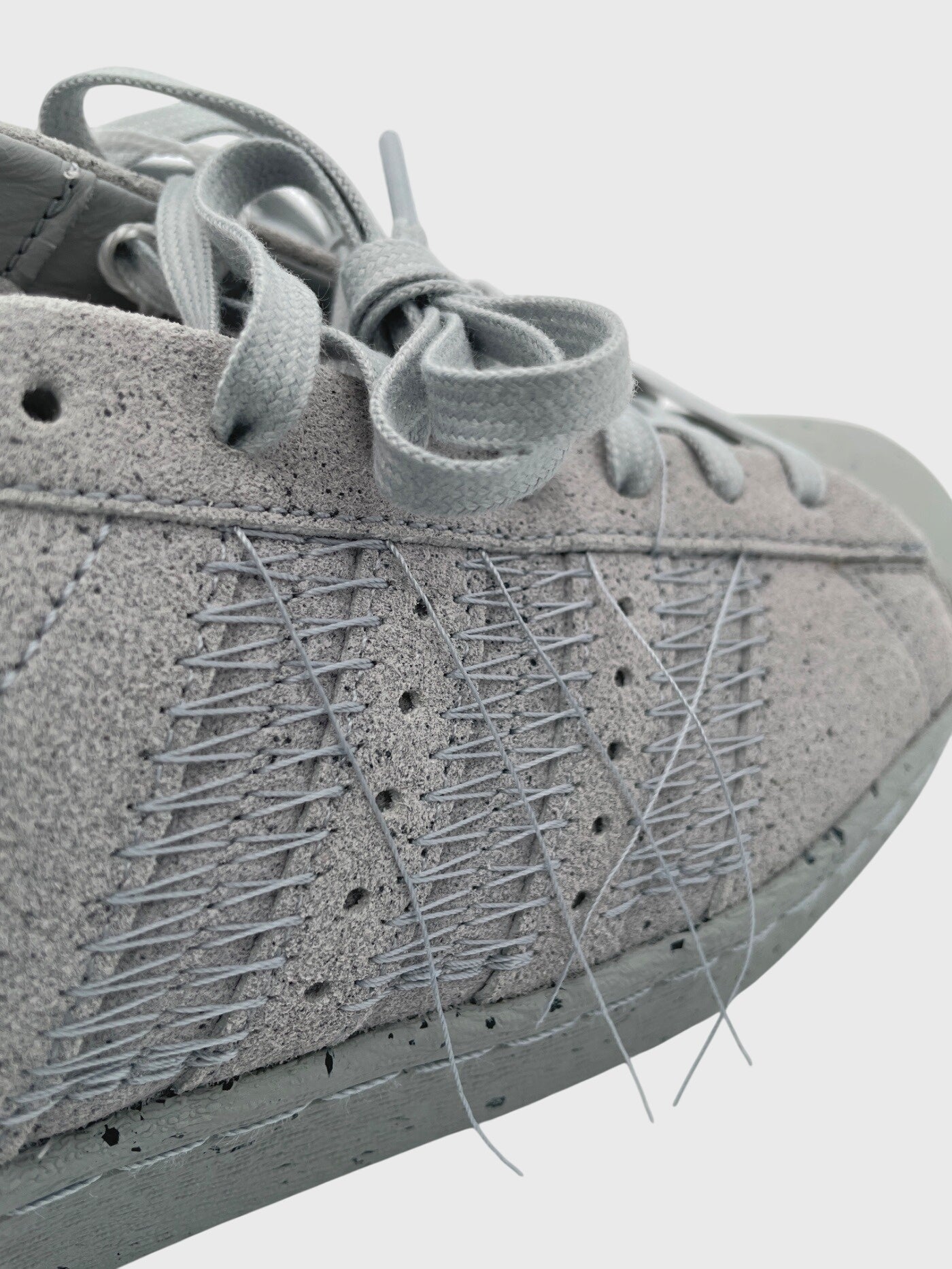Y-3 Superstar Clear Onix Low Top Sneaker EU 39.5 Grau