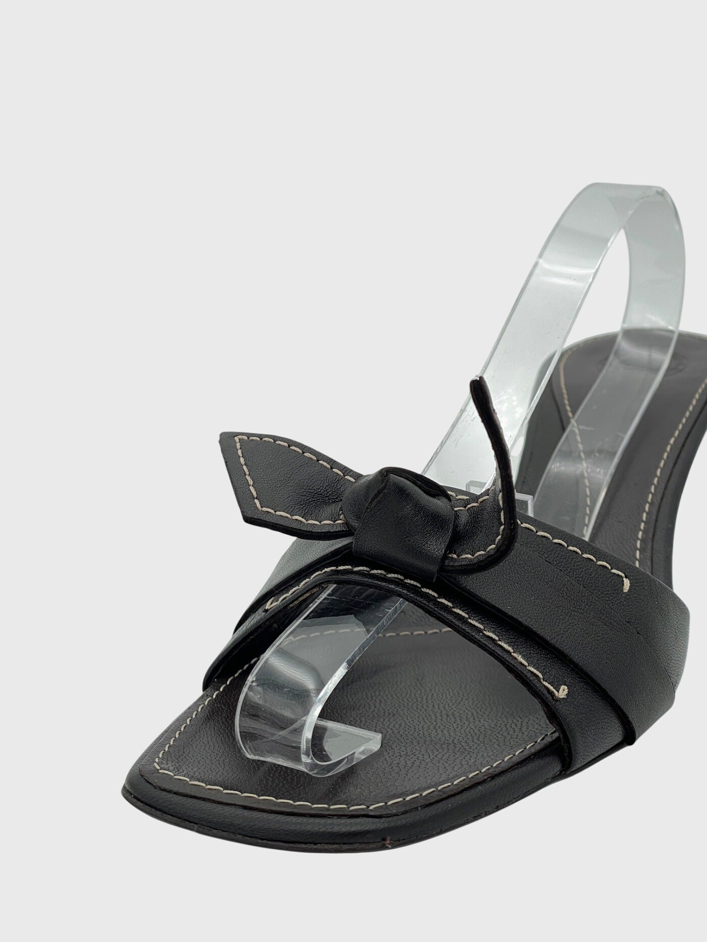 Bally Bow Detail Mule EU 38 Braun