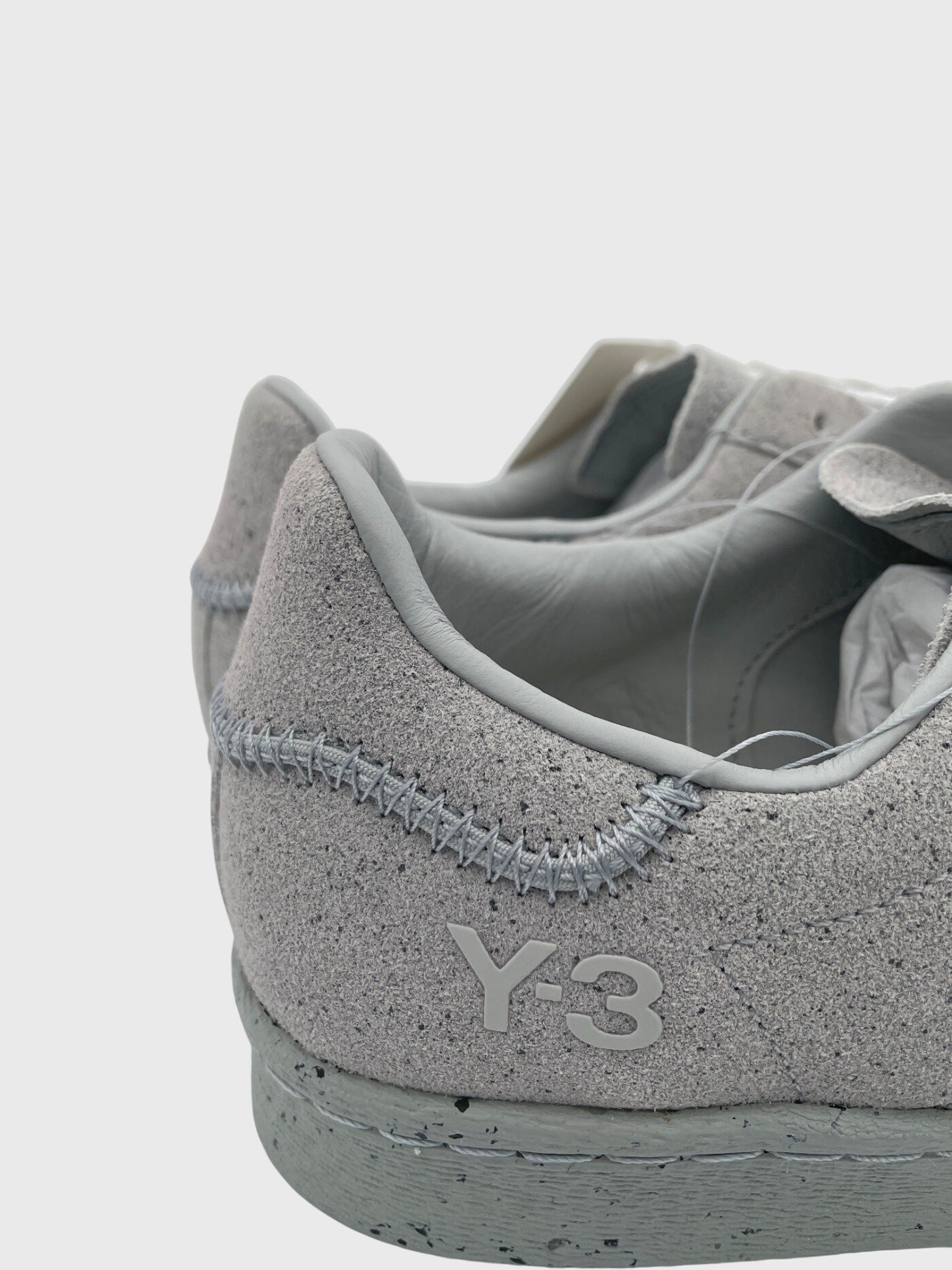 Y-3 Superstar Clear Onix Low Top Sneaker EU 39.5 Grau