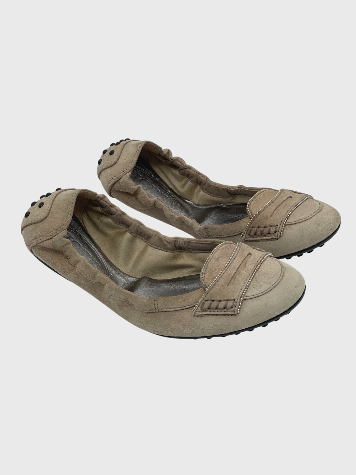 Tod's Gommino Ballerina EU 36 Beige