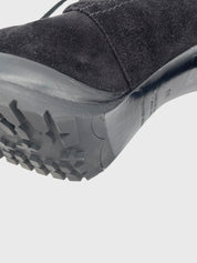 Giorgio Armani Lace-Up Platform Ankle Boot EU 38 Schwarz