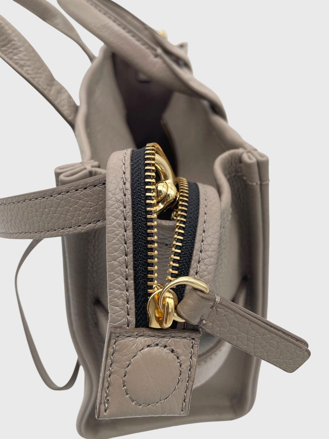 Marc Jacobs The Leather Shopper / Tote Bag Grau - Image 14