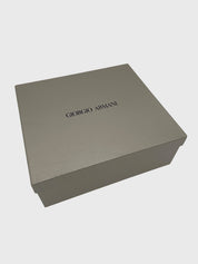 Giorgio Armani Laced High Heel Pump EU 38.5 Braun