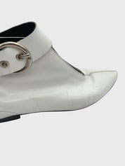 Isabel Marant Leder Ankle Boot EU 39 Weiß