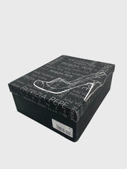 Patrizia Pepe Leder Plateau Pump EU 37 Braun