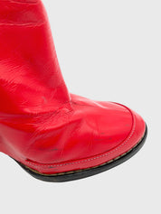 Chloé Wedge Ankle Boot EU 36.5 Rot