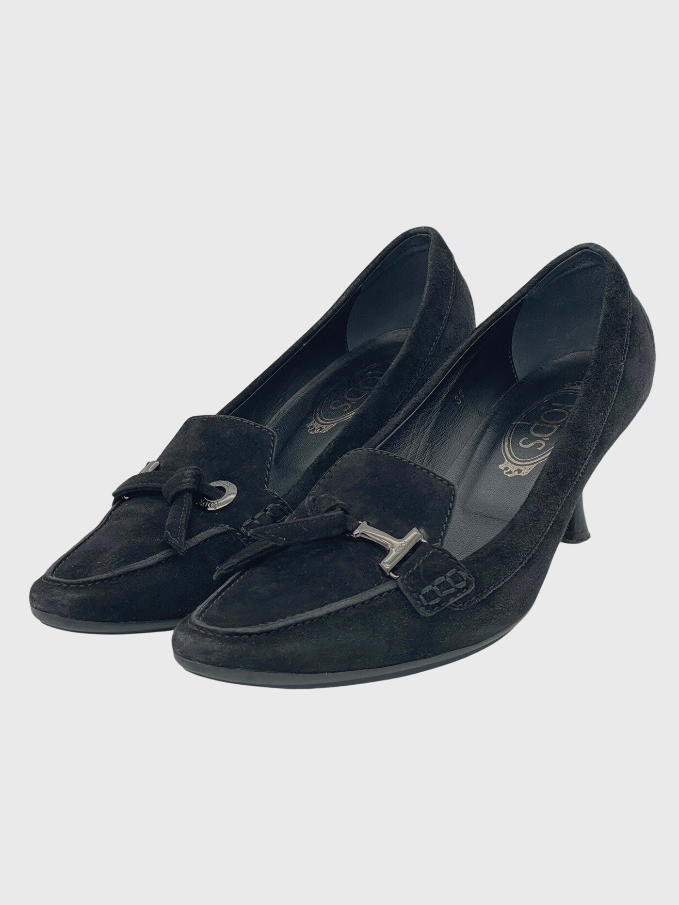Tod's Gommino Pump EU 38 Schwarz - Image 3
