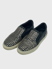 Philipp Plein Studded Nappa Slip-On Sneaker EU 37 Schwarz - Image 3