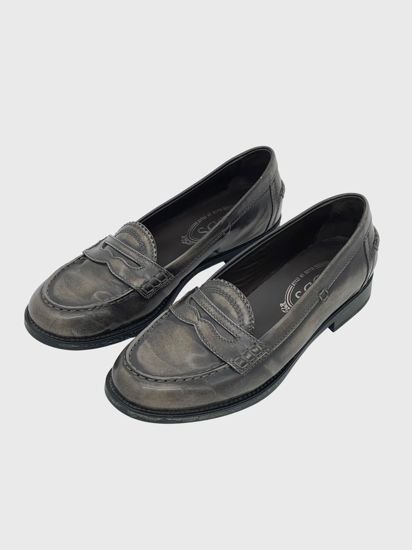 Tod's Gommino Loafer EU 36 Grau