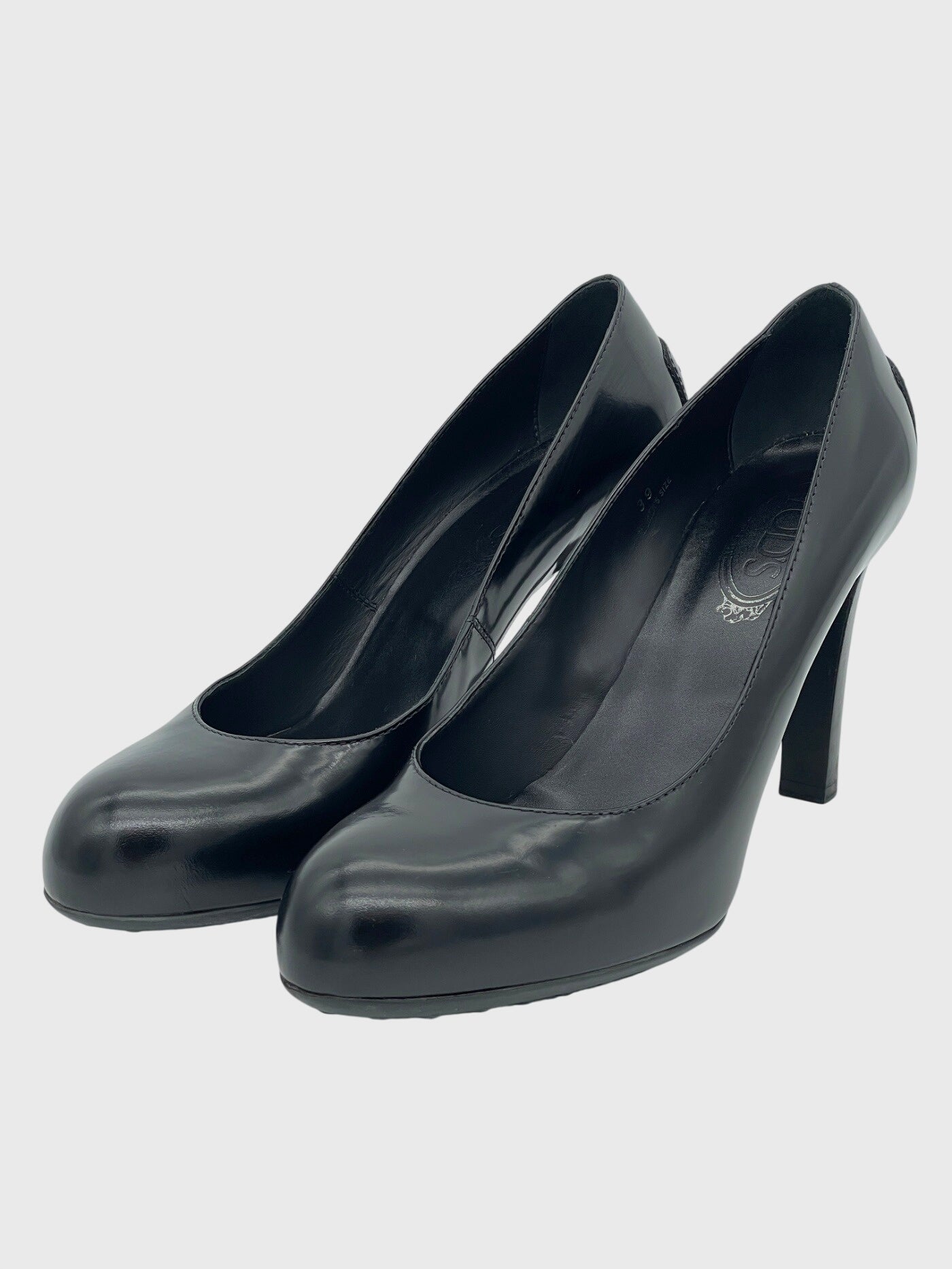 Tod's Leather Pump EU 39 Schwarz - Image 3