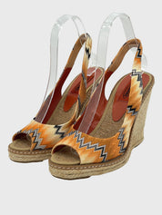 Missoni Espadrille Wedge Sandale mit Absatz EU 36 Mehrfarbig - Image 3