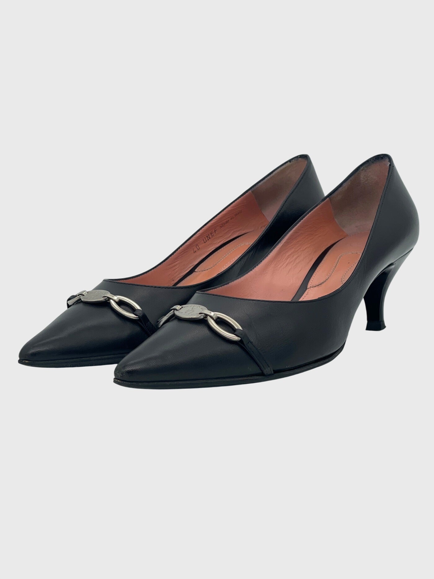 Bally Leather Pump EU 40 Schwarz - Image 3