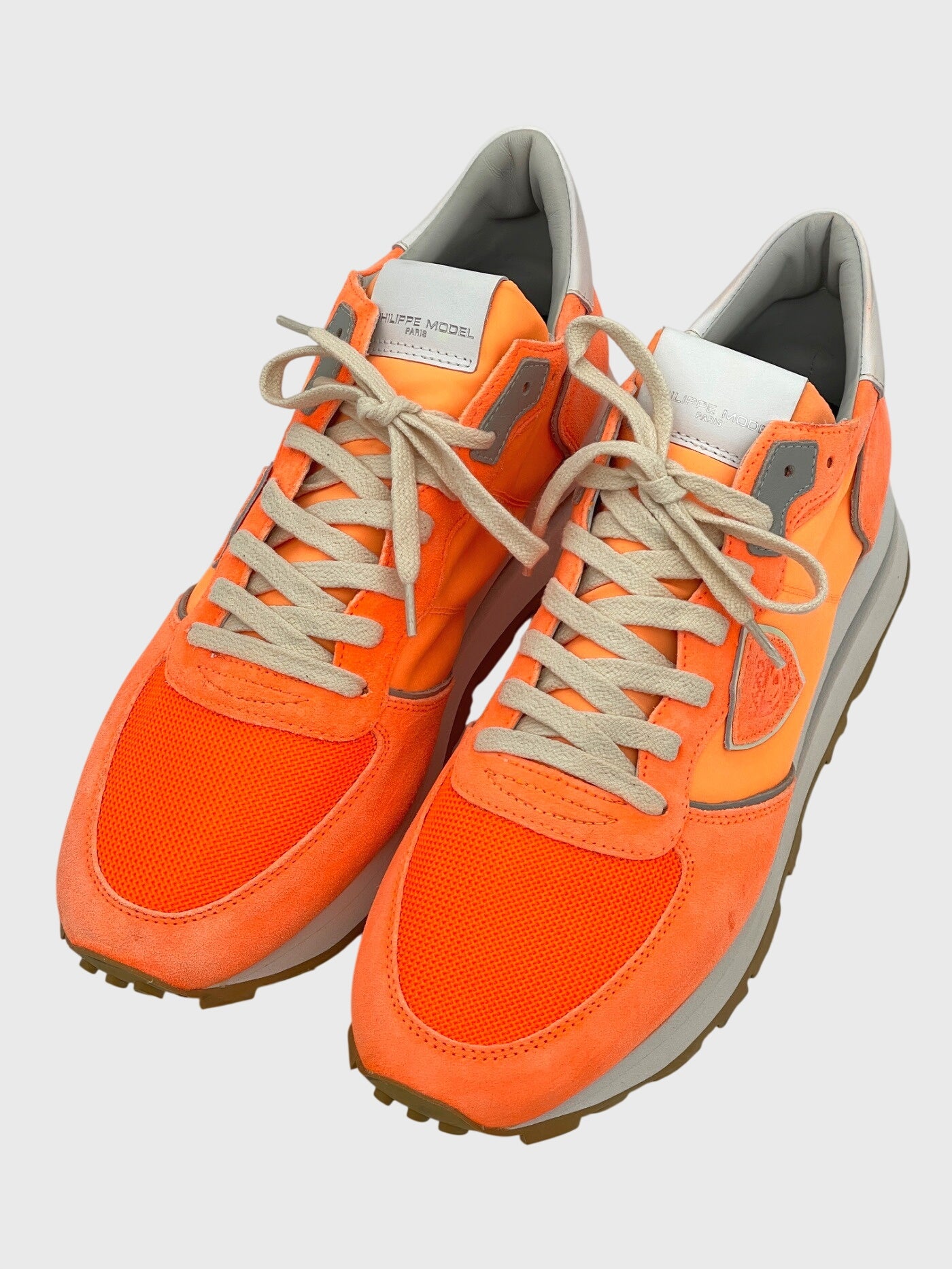 Philippe Model Tropez Low Top Sneaker EU 43 Orange - Image 3