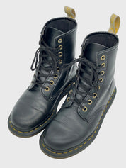 Dr. Martens 1460 Vegan Combat Stiefel EU 36 Schwarz - Image 3