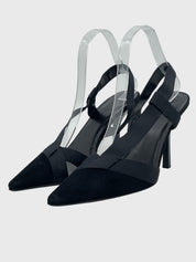 Gucci Elastic Strap Slingback EU 37.5 Schwarz - Image 3