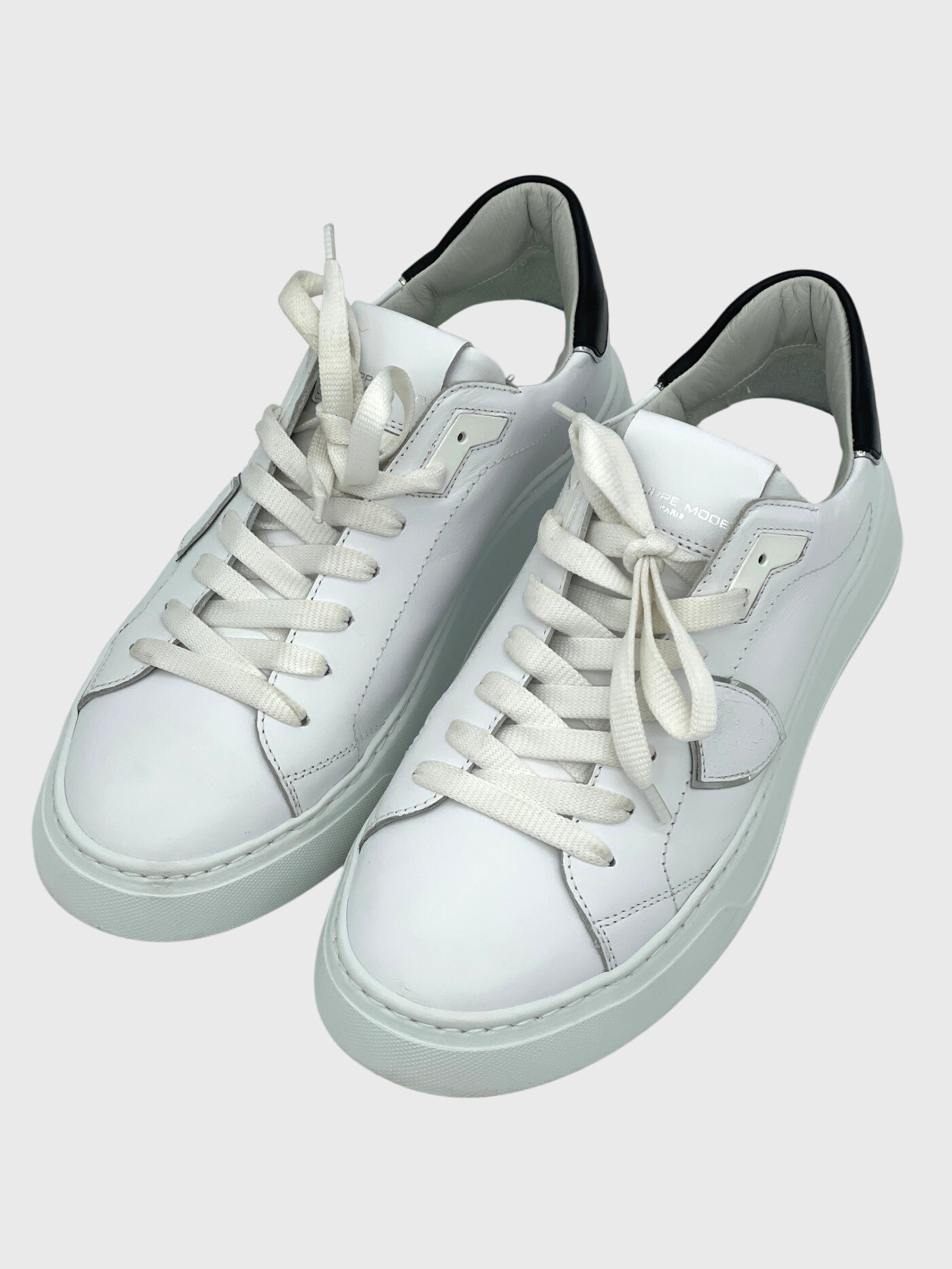 Philippe Model Temple Low Top Sneaker EU 40 Weiß - Image 3
