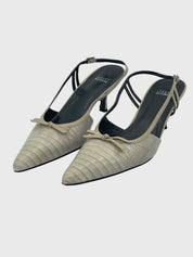 Stuart Weitzman Slingback with Bow Slingback EU 42 Beige - Image 3