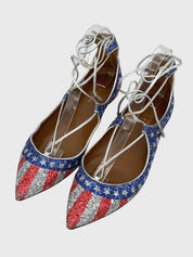 Aquazzura Christy Ballerina EU 37.5 Mehrfarbig - Image 3