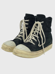 Rick Owens Ramones High Top Sneaker EU 42 Schwarz - Image 3
