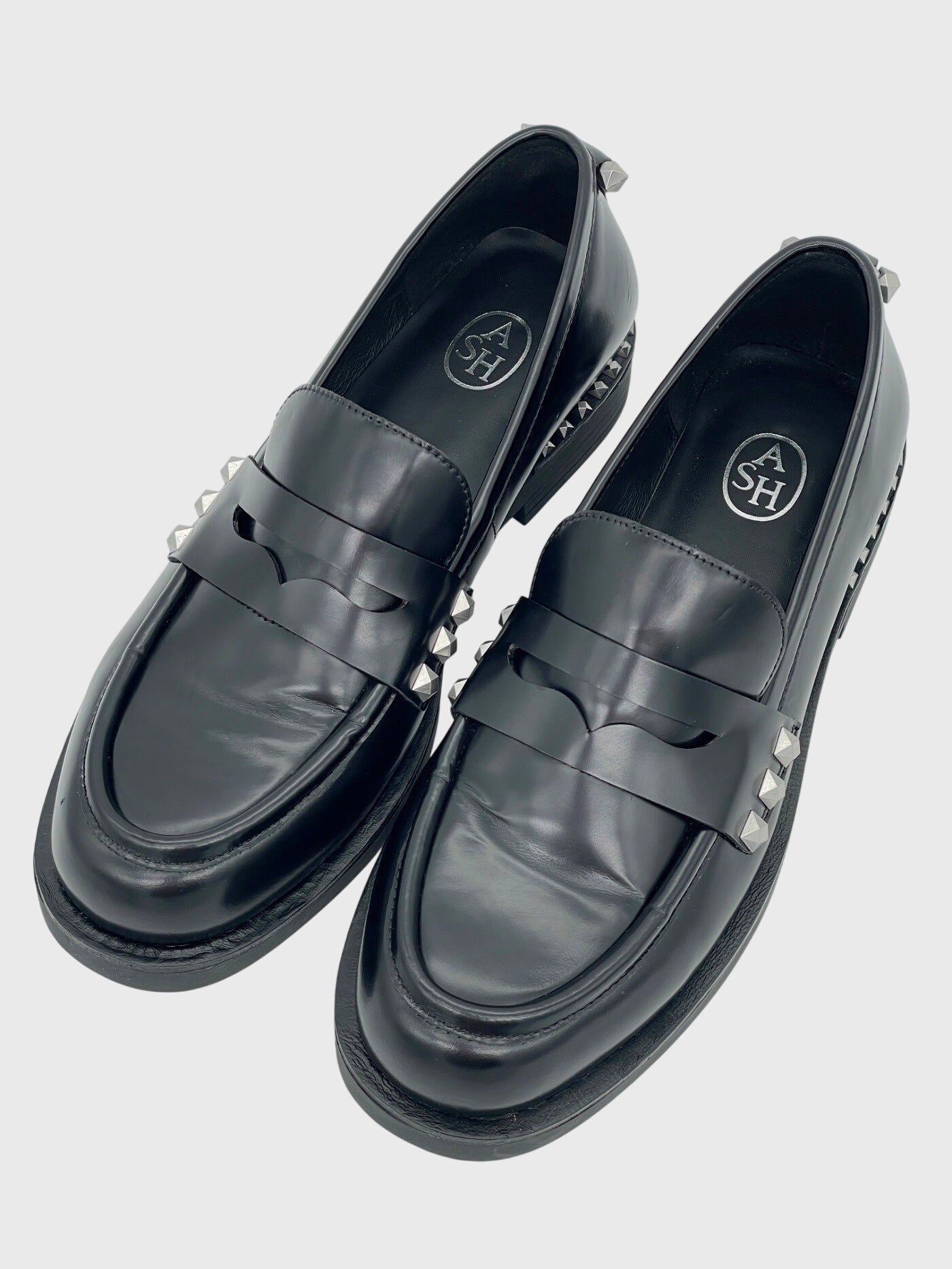 Ash Mokassins Loafer EU 38 Schwarz - Image 3