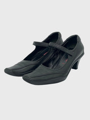 Prada Mary Jane Sport Pump EU 39 Schwarz - Image 2