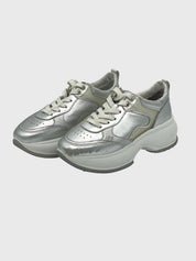 Hogan Maxi I Active Platform Sneaker EU 38 Metallic - Image 3