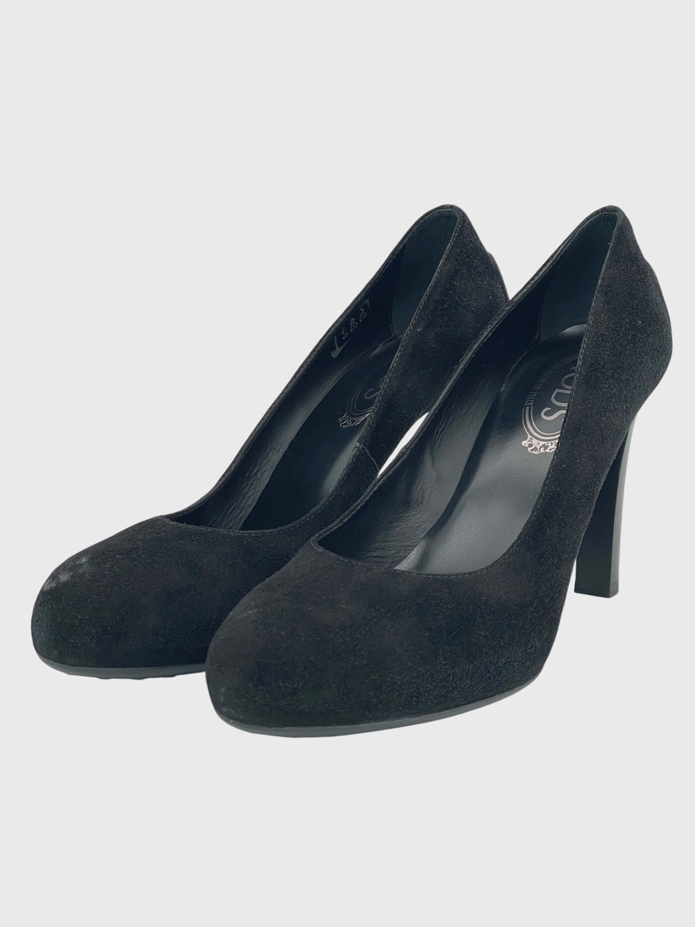 Tod's Suede Pump EU 38.5 Schwarz - Image 3