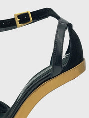 Barbara Bui Metallic Wedge Sandale mit Absatz EU 35 Metallic - Image 6